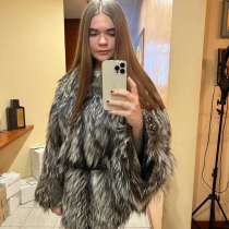 Шуба из чернобурки, в Москве