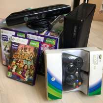 XBOX 360 + kinect + игры, в Москве