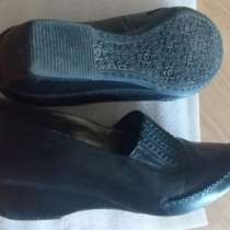 Туфли женские черные кожаные 36 размер, б. у. 2 раза, в Сыктывкаре