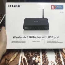 Роутер D-Link wireless n 150 Router with USB port, в Краснодаре