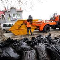 Вывоз мусора контейнером (лодочка), в Нижнем Новгороде