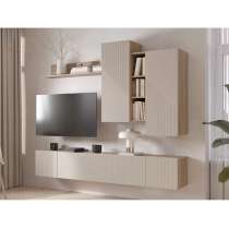 Тумба под тв, шкаф Эмилия дуб/ смоки айриш, в Москве