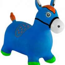 Лошадь-прыгунок синяя KID-HOP - это мечта ребенка, в Москве