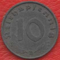 Германия 10 пфеннигов 1942 г. B Вена, в Орле