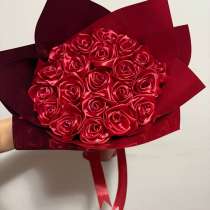 Букет из атласных лент, в Санкт-Петербурге