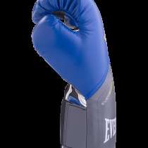 Перчатки боксерские Pro Style Elite 2208E, 8oz, к/з, синие, в Сочи