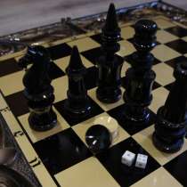 Резные шахматы и нарды из массива Кедра, в Уфе