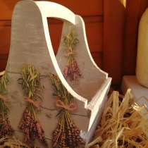 Деревянная корзинка для хранения., в Москве