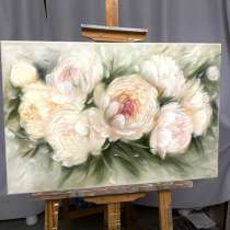 Картина маслом &laquo;Пионы&raquo;, в Санкт-Петербурге