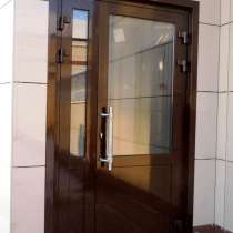 Входная дверь алюминиевая теплая 1650*2300, в Новосибирске