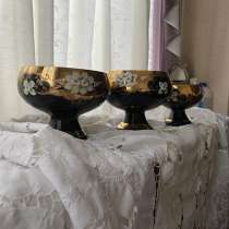 Комплект хрустальных ваз, ручной работы, в Москве