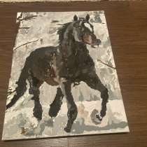 Картина от руки Лошадь, в Москве