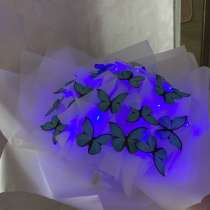 Букет из бабочек с подсветкой, в Кемерове