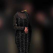 ~черное блестящее платье~, в Москве