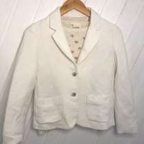Пиджак белый для девочки Zara + кофточка Zara, в Краснознаменске