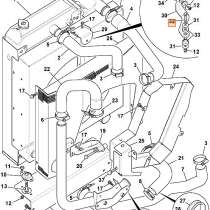 Болт крепления корпуса маховика JCB Dieselmax 1317/3312Z, в Краснодаре