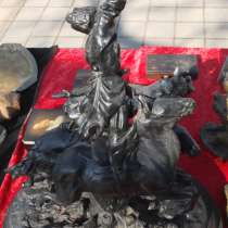 Чугунная статуэтка Джигитовка, Куса, ранние советы, в Ставрополе