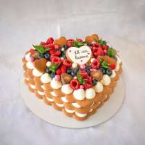 Медовый торт «Сердце», в Москве