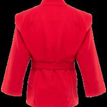 Куртка для самбо Junior SCJ-2201, красный, р.0/130, в Сочи