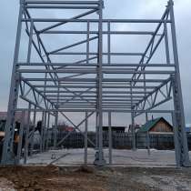 Монтаж металлоконструкций, сэндвич панелей, в Екатеринбурге