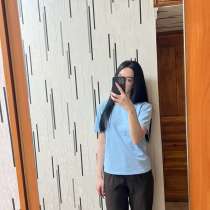 Футболка женская голубая 42 44, в Ижевске