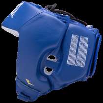 Шлем открытый USA Boxing 610406U, L, кожа, синий, в Сочи