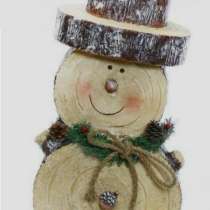 Снеговик из Дерева, в Комсомольске-на-Амуре