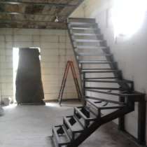 Лестница на металлическом каркасе арт012, в Воскресенске