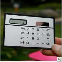Мини калькулятор в бумажник на солнечной, в Хабаровске