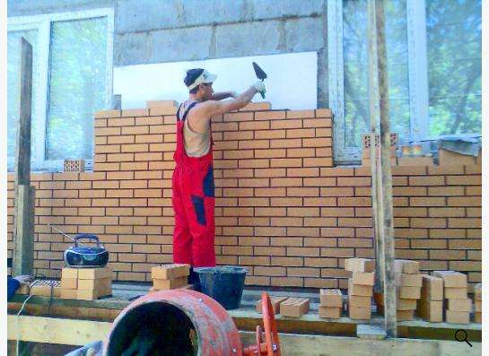 Облицовка фасадов кирпичом под ключ