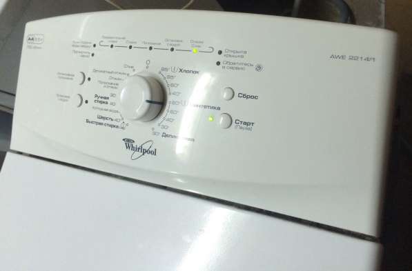 Продам стиральную машину Whirlpool AWE 2214/1 в Москве фото 3