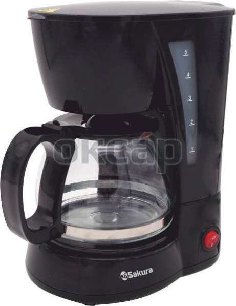 Кофеварка SAKURA SA-6107BK