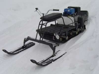 Лыжный модуль для мотобуксировщиков в Южно-Сахалинске фото 3