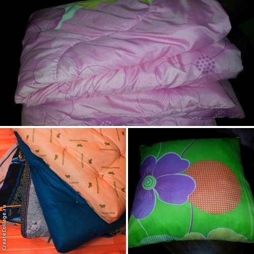 Матрац, подушка и одеяло с бесплатной доставкой