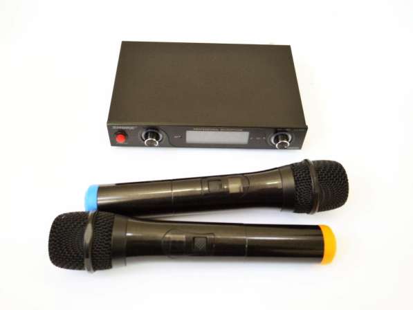 Радиосистема Shure LX-800 база 2 радиомикрофона в фото 6