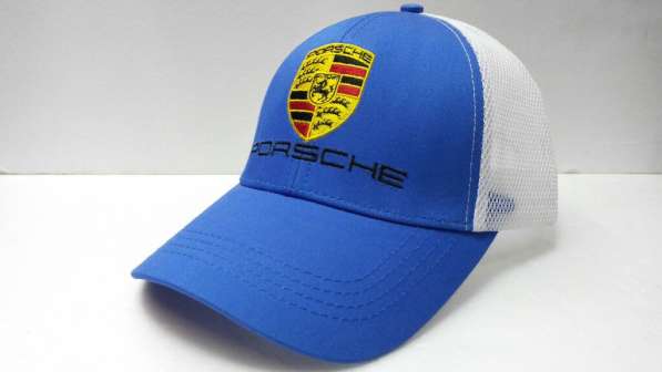 Porsche бейсболка кепка blue сетка