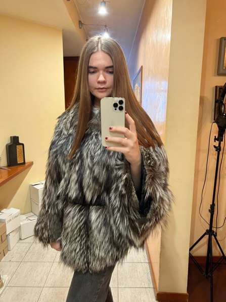 Шуба из чернобурки