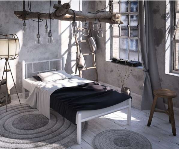 Изготовление мебель кованая кровать, стол, стулья в фото 3