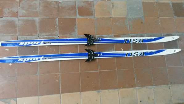 Беговые лыжи TISA Sport Wax +палки