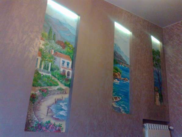 Картины любых форм и размеров, роспись стен,декор.штукатурка в Кемерове фото 5