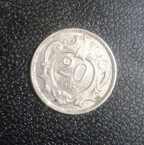 1907 г., Австрия, 20 монета в фото 3