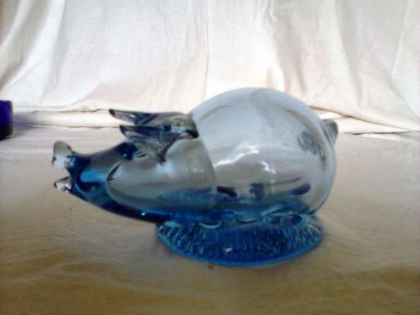 Свинка синего стекла и винтажная старинная посуда в Тамбове фото 5