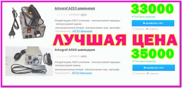 Arkograf А25/3 швейцария