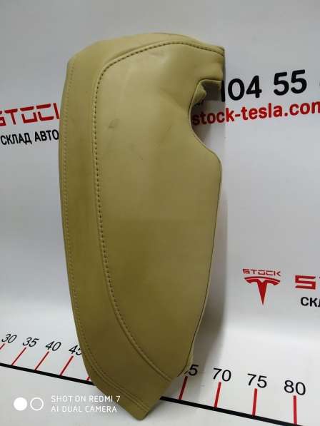 З/ч Тесла. Подушка сиденья 2-го ряда левая (LTHR TAN) Tesla