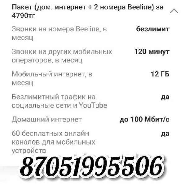 Интернет дома от Beeline