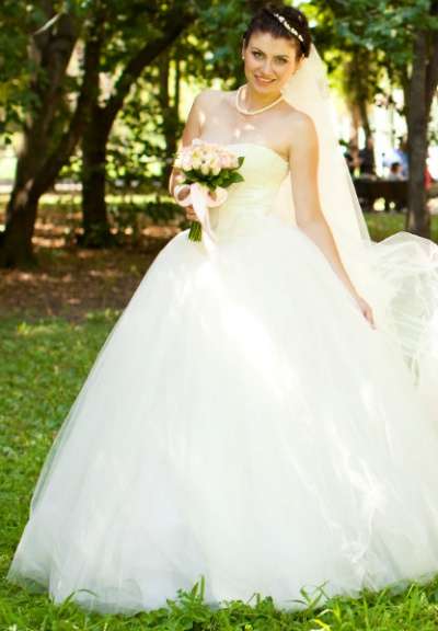 свадебное платье Расшитое жемчугом в Краснодаре фото 3