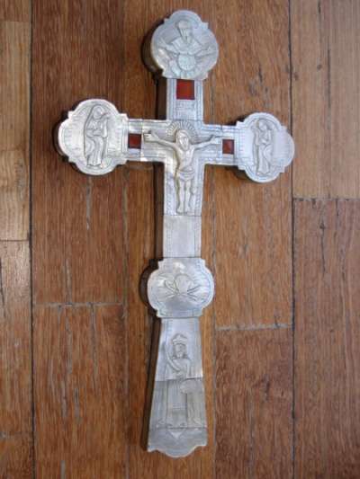 Антикварный напрестольный крест 18 века. в Санкт-Петербурге фото 10