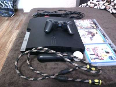 PS3+3 игры, МУВ, все провода. Sony в Тюмени фото 3