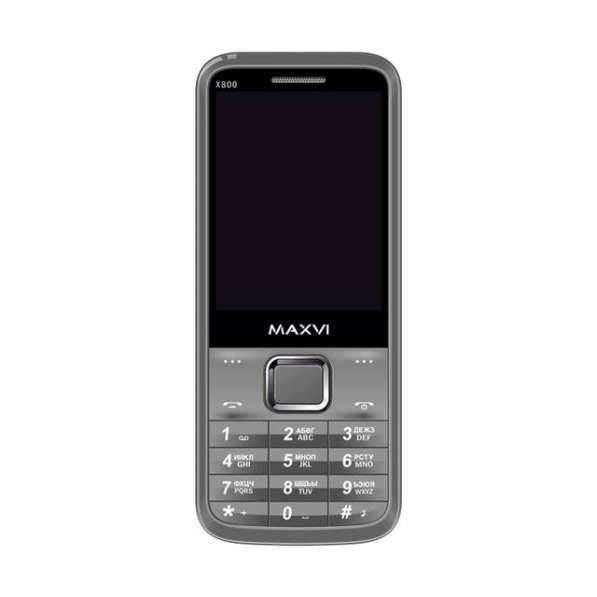 Телефон мобильный MAXVI X800 Grey