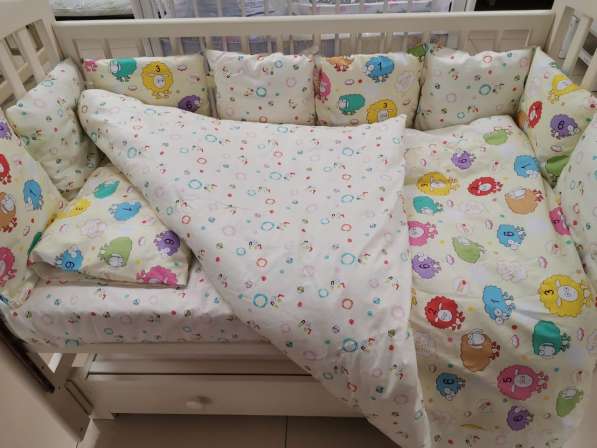 Комплект постельного белья для детской кроватки 29 предметов в Екатеринбурге